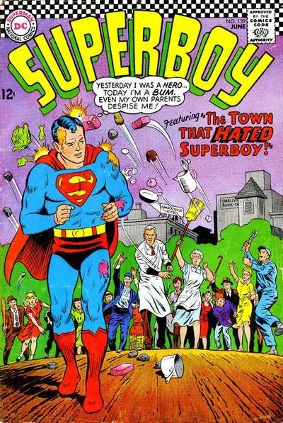Cover of Superboy #139