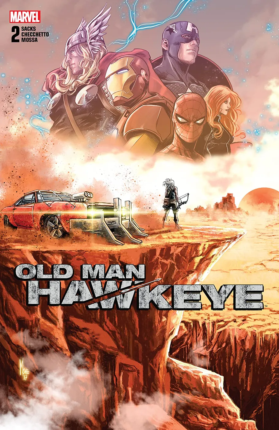 Cover of Old Man Hawkeye #2
