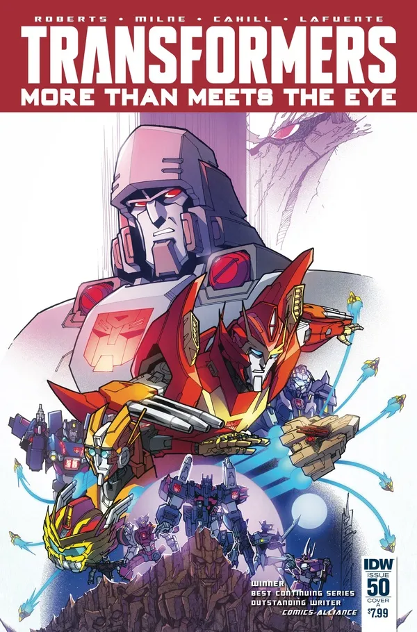 Cover of The Transformers: More Than Meets the Eye #50