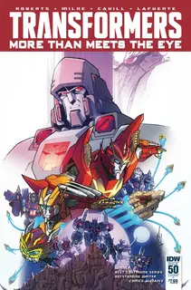 Cover of The Transformers: More Than Meets the Eye #50