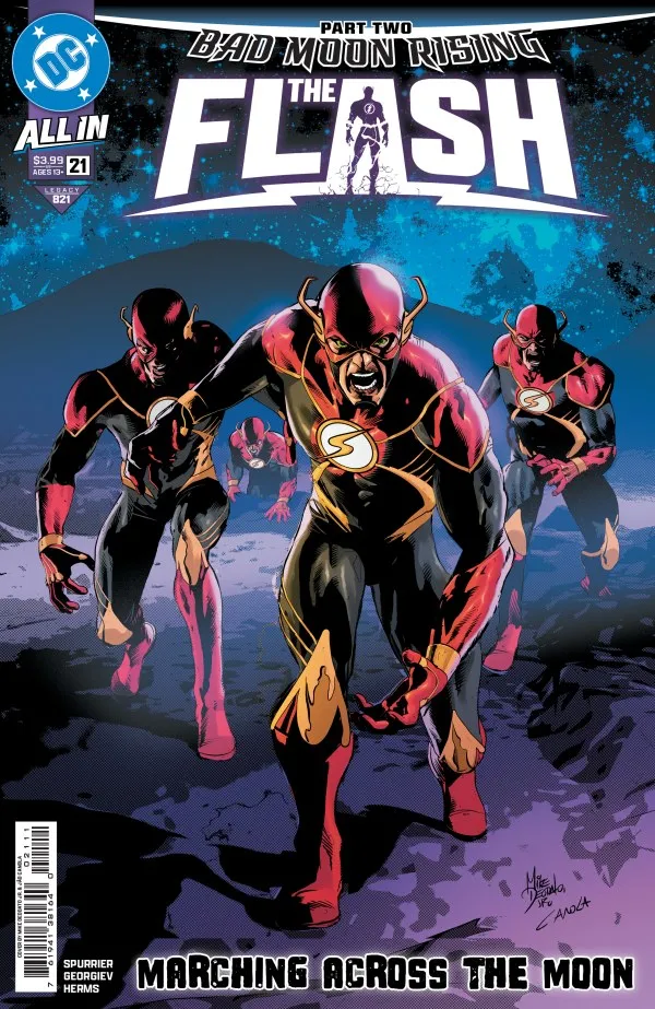 Cover of The Flash #21 (821)