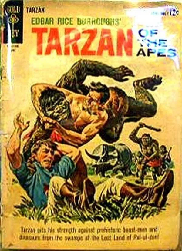 Cover of Edgar Rice Burroughs' Tarzan of the Apes #142