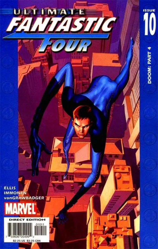 Cover of Ultimate Fantastic Four #10