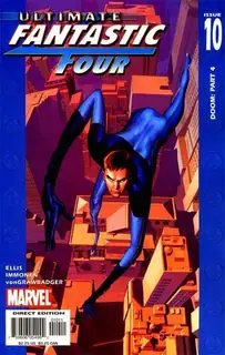 Cover of Ultimate Fantastic Four #10