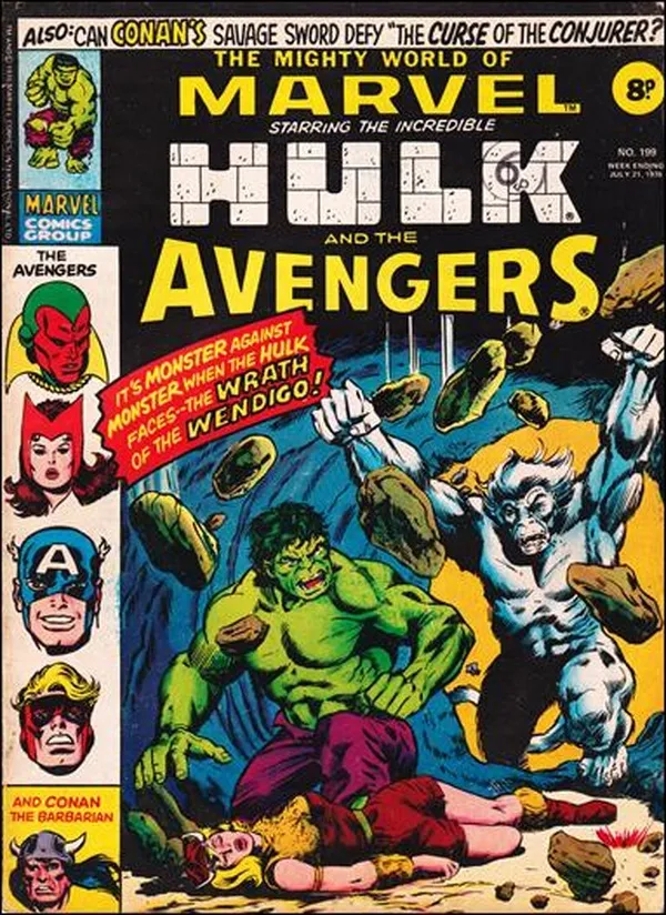 Cover of The Mighty World of Marvel #199