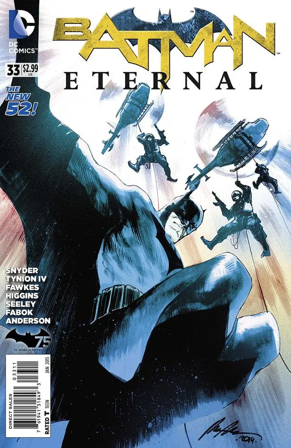 Cover of Batman Eternal #33