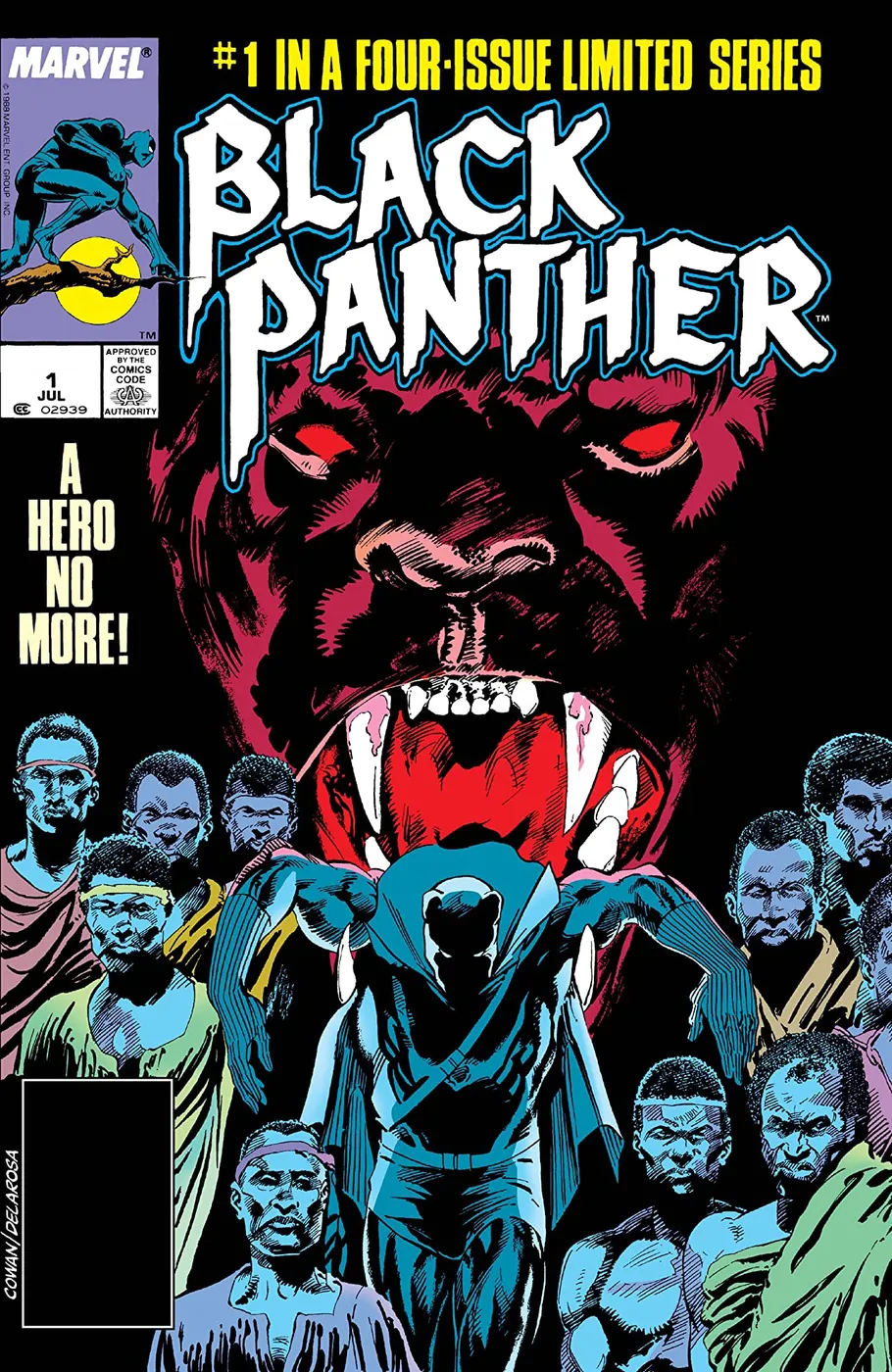 Cover of Black Panther #1
