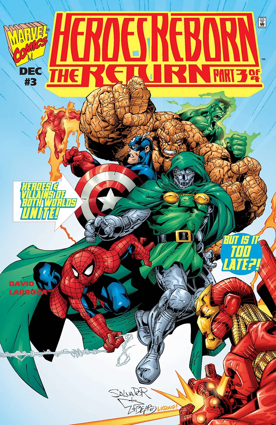 Cover of Heroes Reborn: The Return #3
