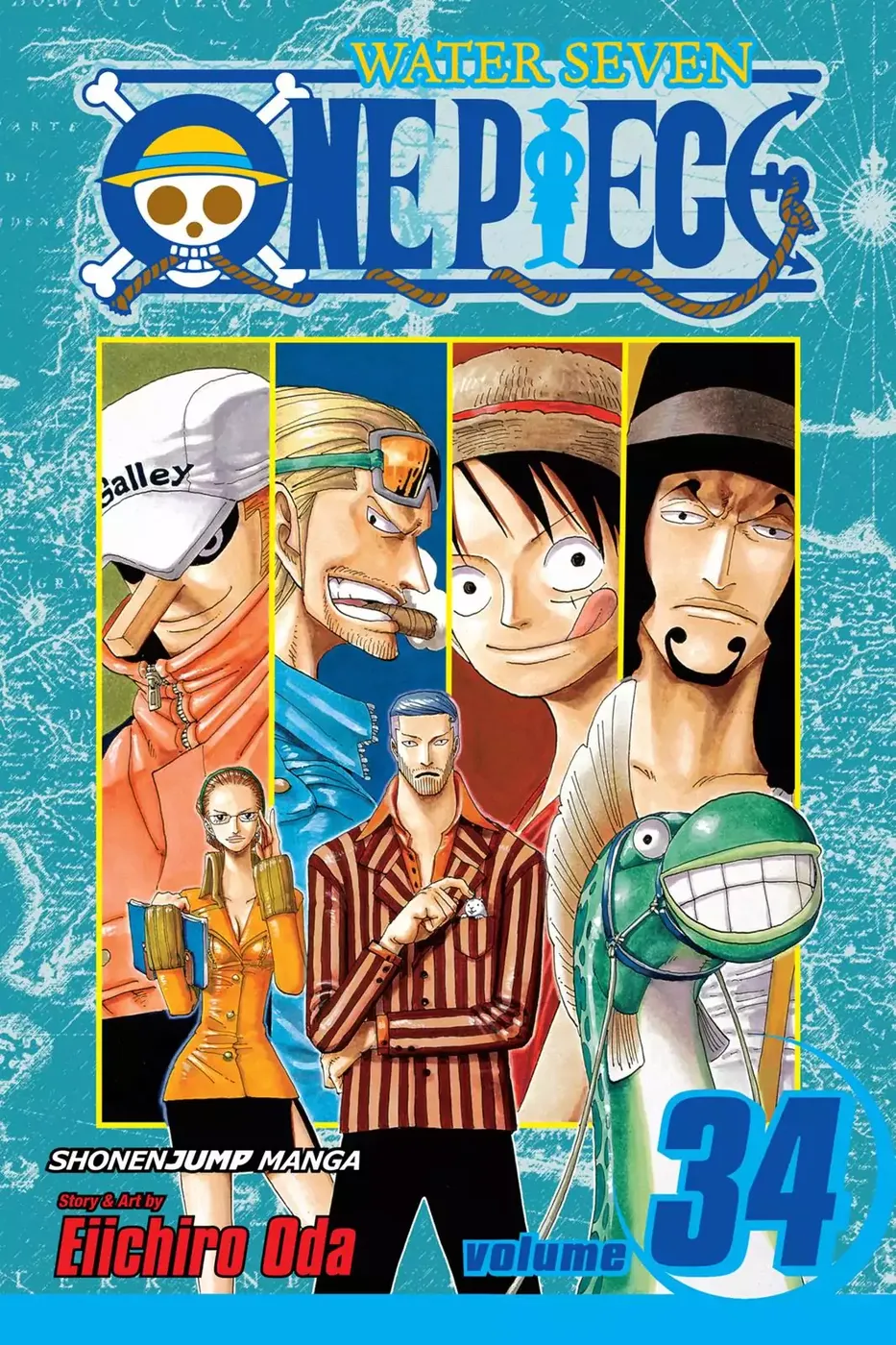 Cover of One Piece #34
