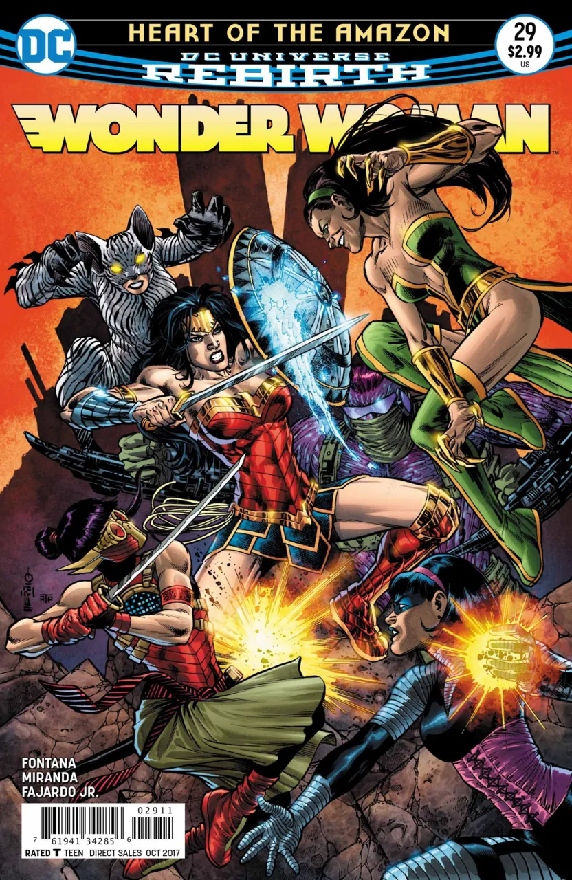 Cover of Wonder Woman #29