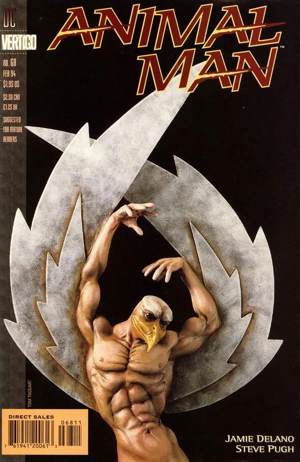 Cover of Animal Man #68