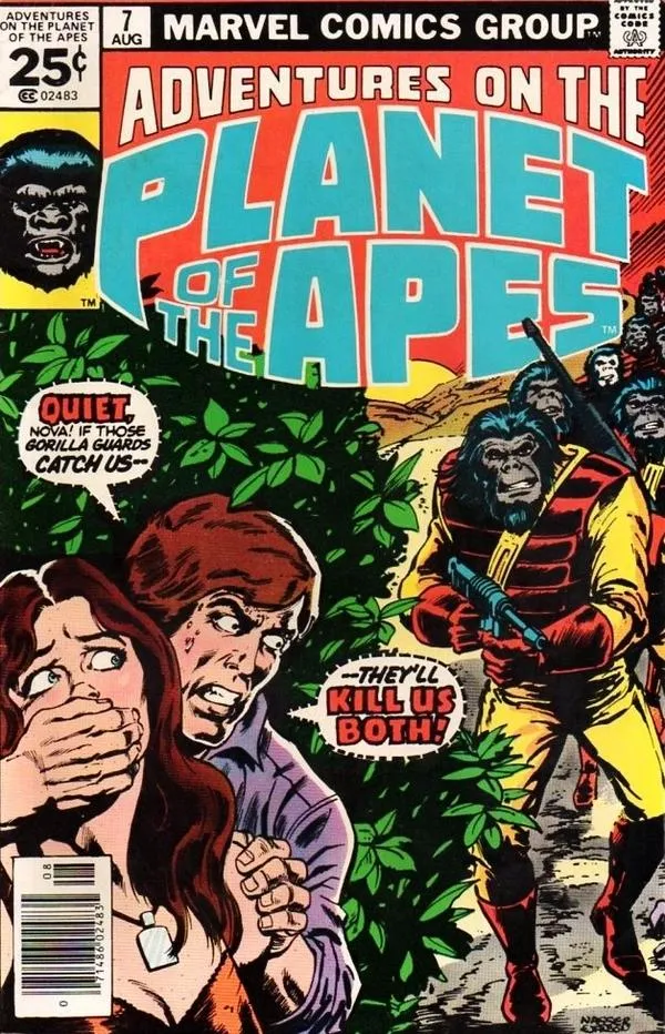 Cover of Adventures on the Planet of the Apes #7