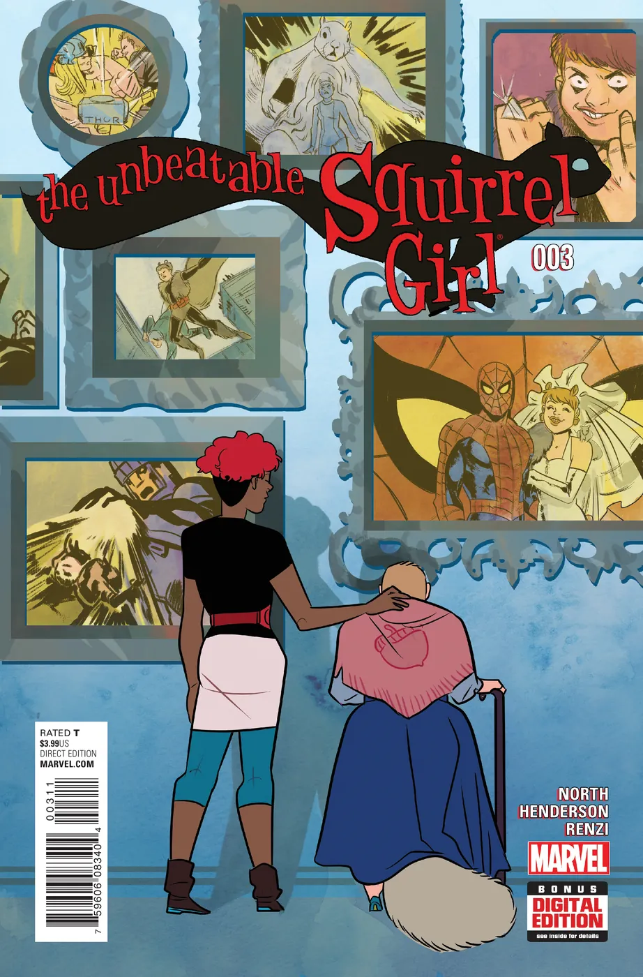 Cover of The Unbeatable Squirrel Girl #3
