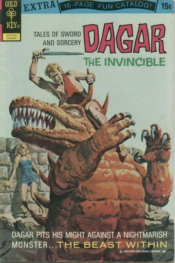 Cover of Tales of Sword and Sorcery Dagar the Invincible #2
