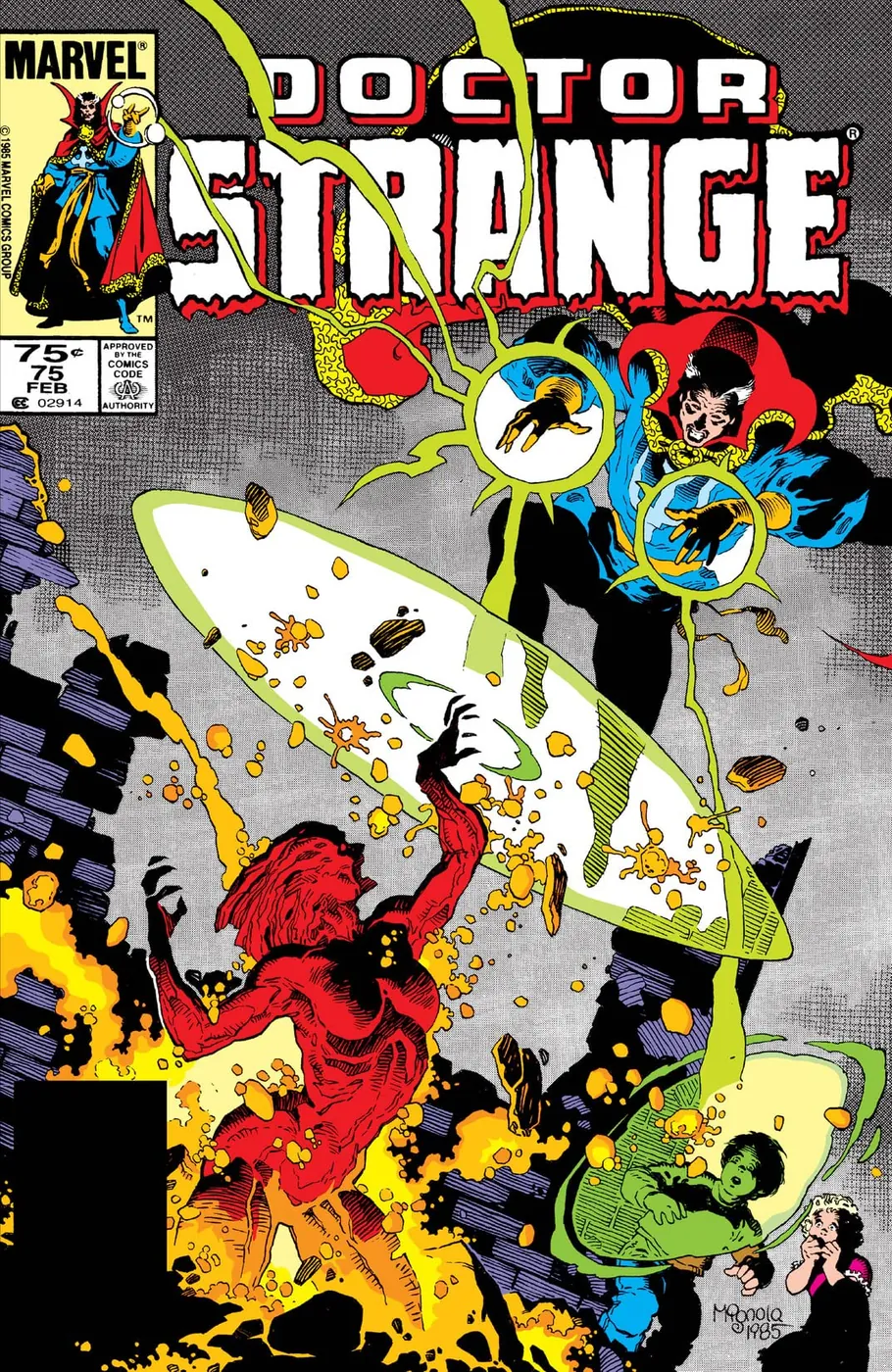 Cover of Doctor Strange #75