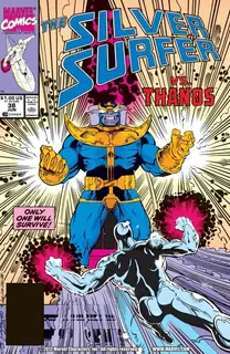 Cover of Silver Surfer #38