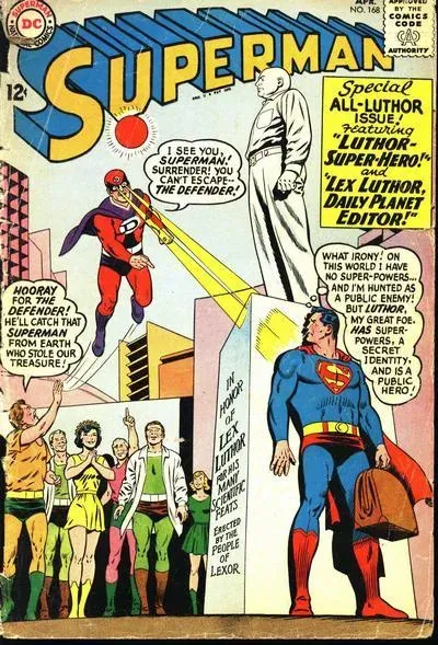 Cover of Superman #168