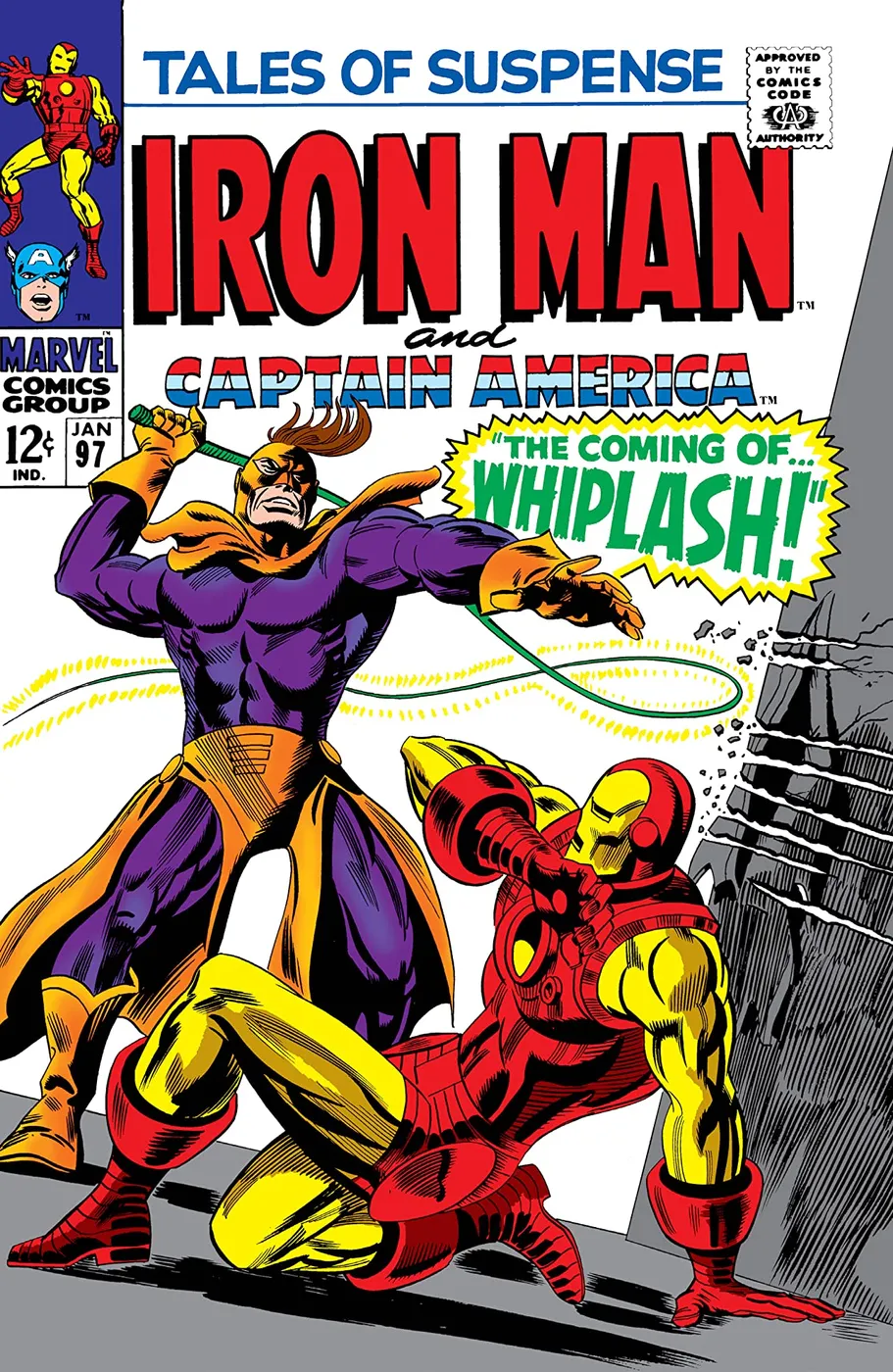 Cover of Tales of Suspense #97