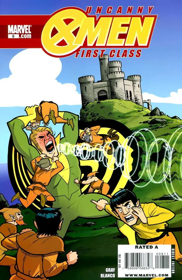 Cover of Uncanny X-Men: First Class #8