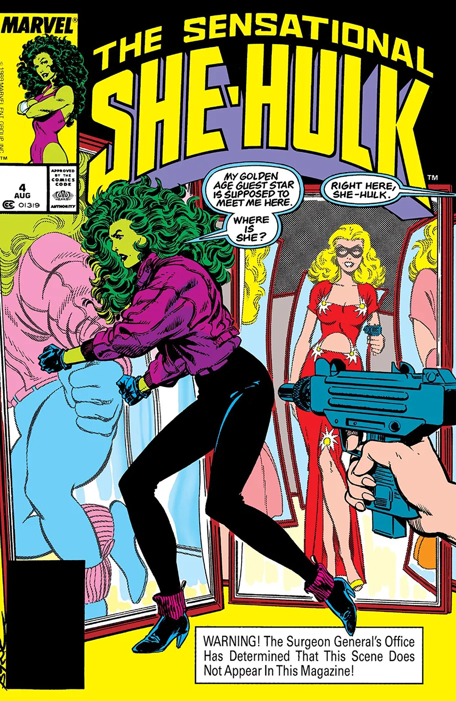 Cover of The Sensational She-Hulk #4