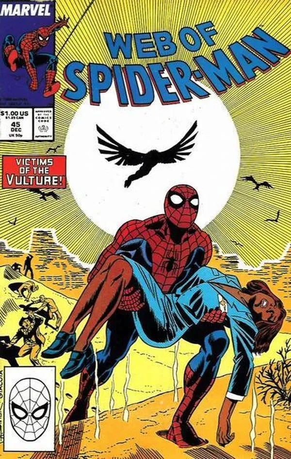 Cover of Web of Spider-Man #45