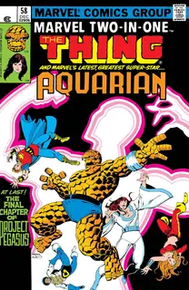 Cover of Marvel Two-in-One #58
