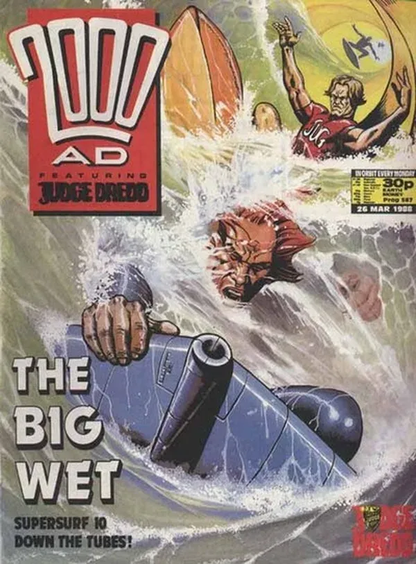 Cover of 2000 AD #567