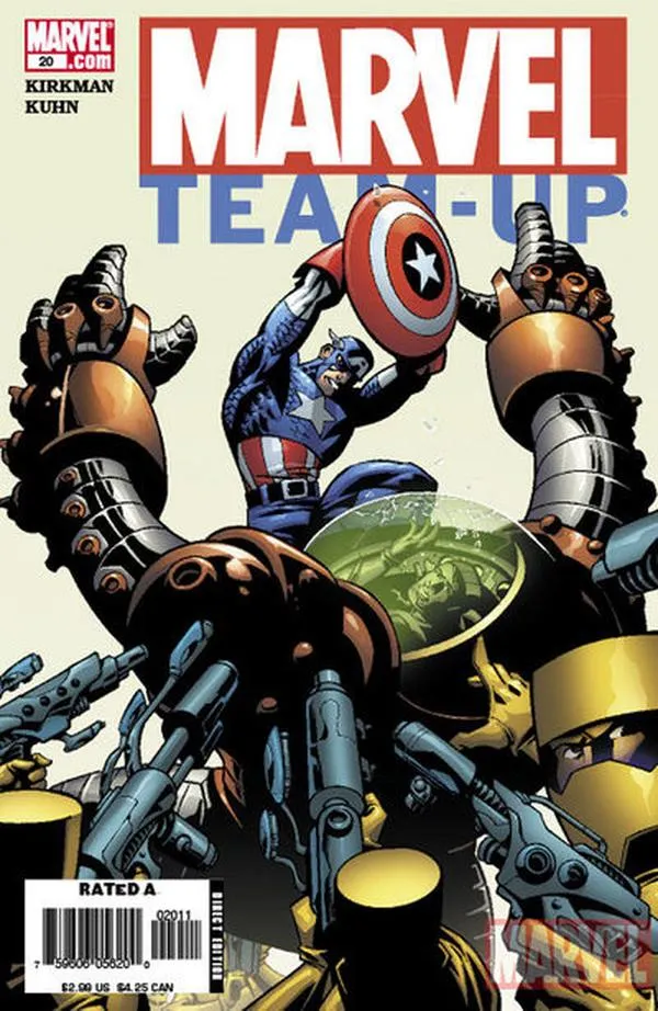 Cover of Marvel Team-Up #20