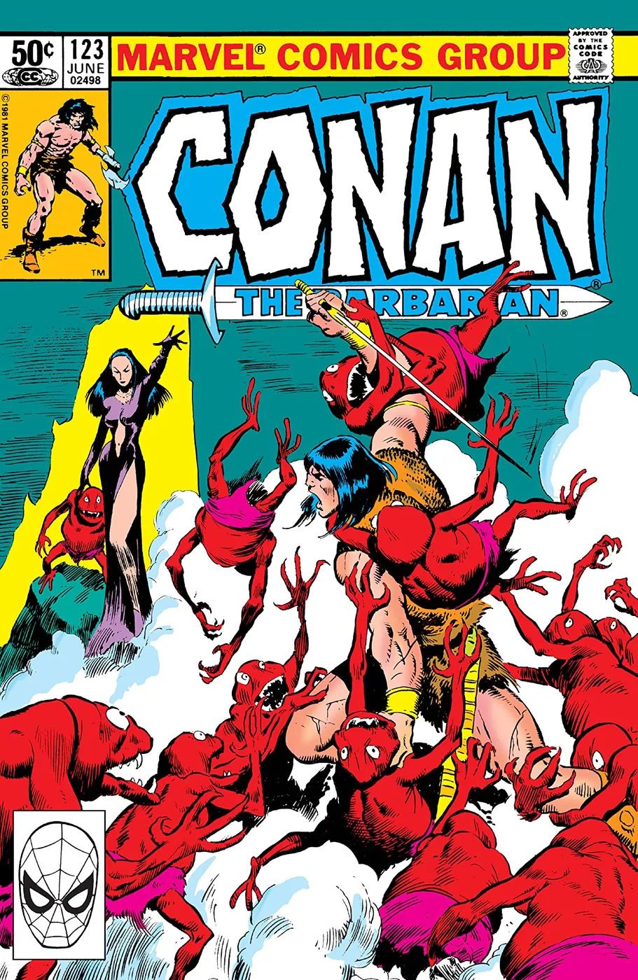Cover of Conan the Barbarian #123
