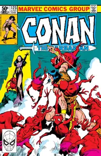 Cover of Conan the Barbarian #123