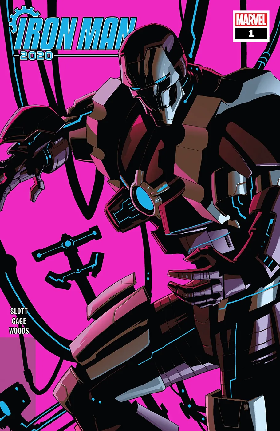 Cover of Iron Man 2020 #1