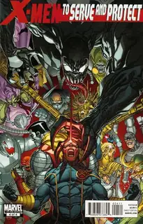 Cover of X-Men: To Serve and Protect #4