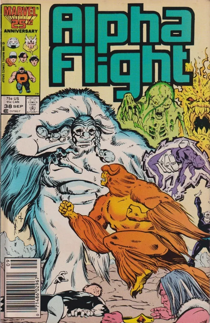 Cover of Alpha Flight #38