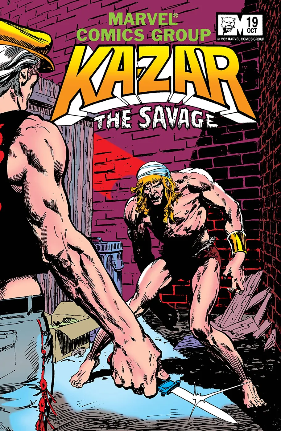 Cover of Ka-Zar the Savage #19