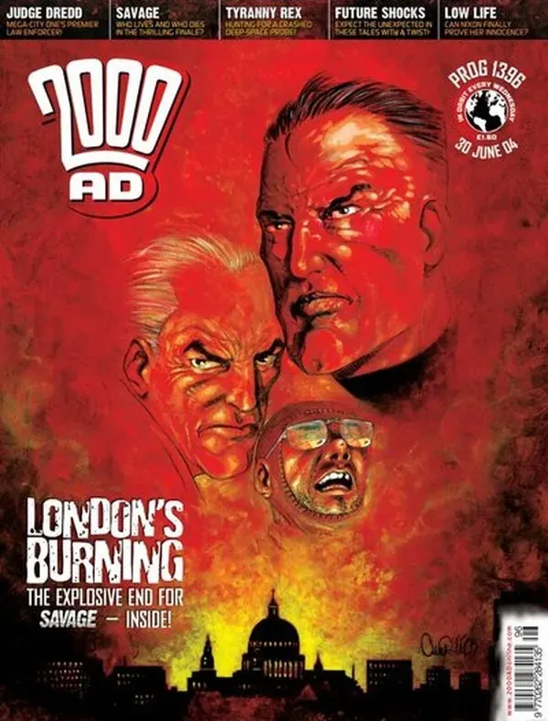 Cover of 2000 AD #1396