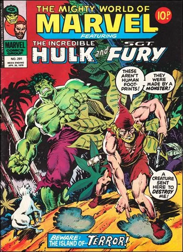 Cover of The Mighty World of Marvel #291