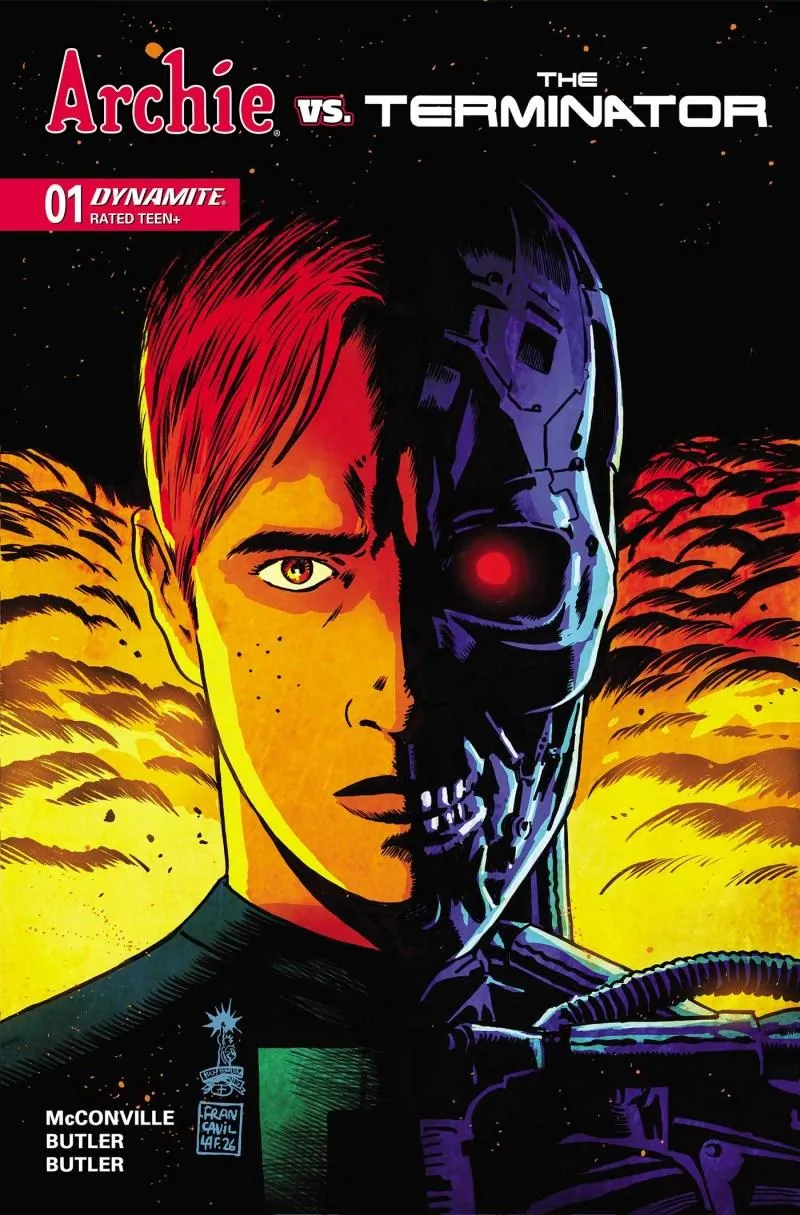 Cover of Archie vs. the Terminator #1
