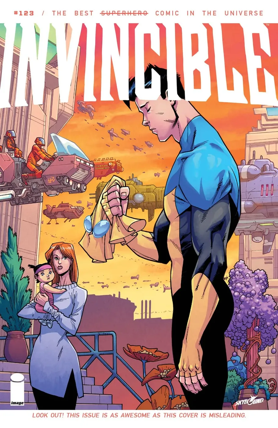 Cover of Invincible #123