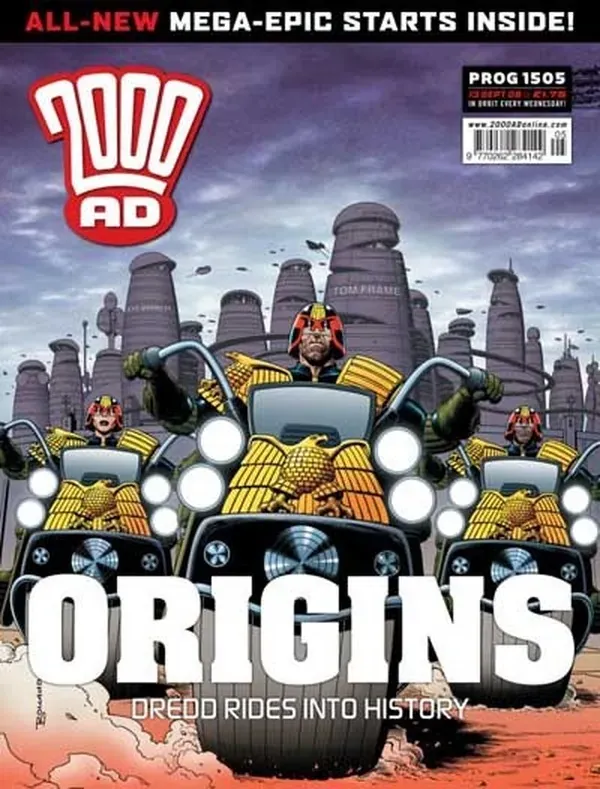 Cover of 2000 AD #1505