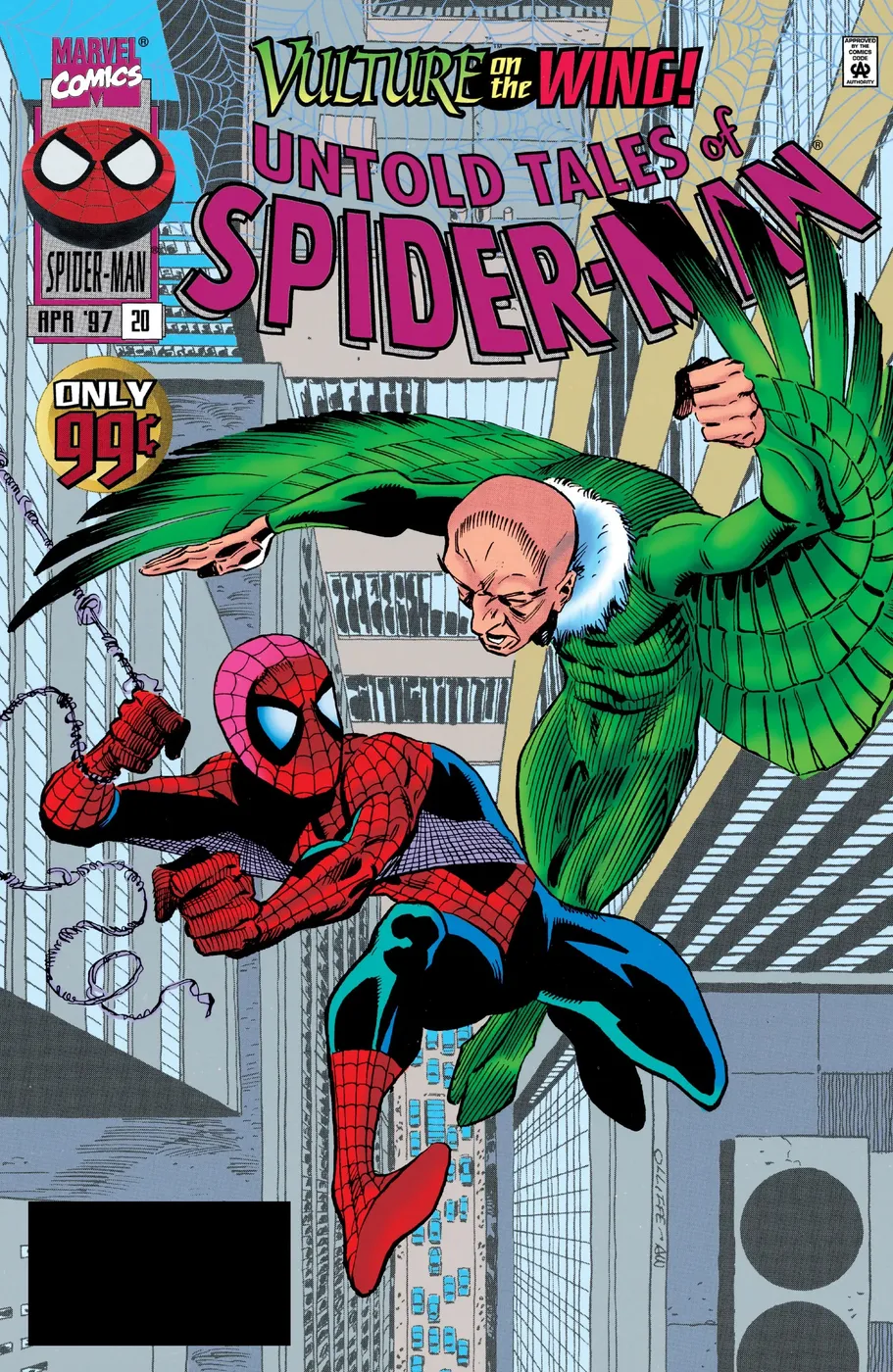 Cover of Untold Tales of Spider-Man #20
