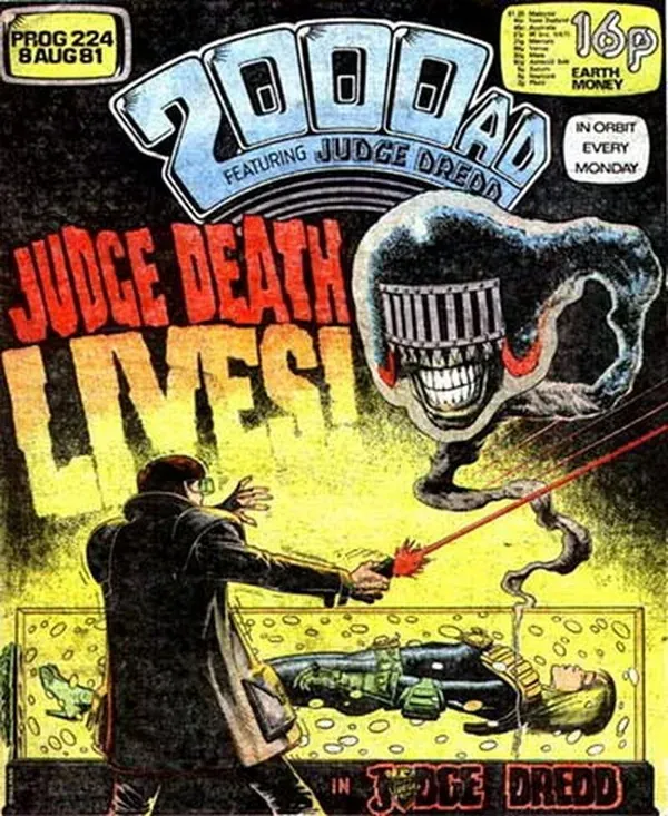 Cover of 2000 AD #224