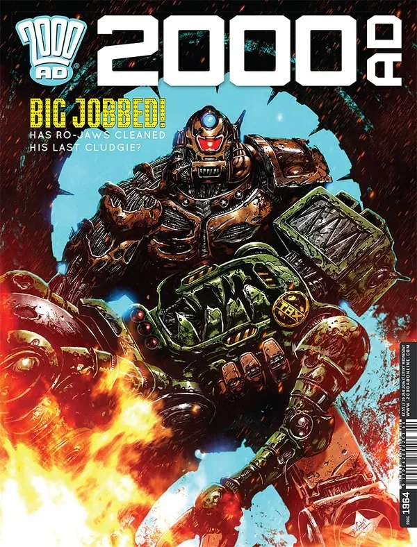 Cover of 2000 AD #1964