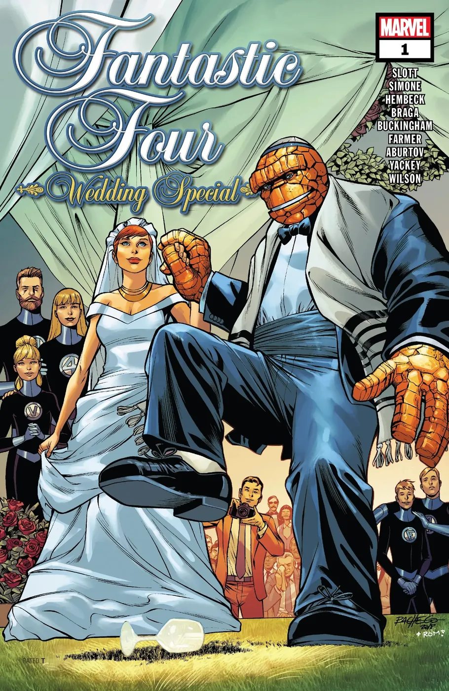 Cover of Fantastic Four Wedding Special #1