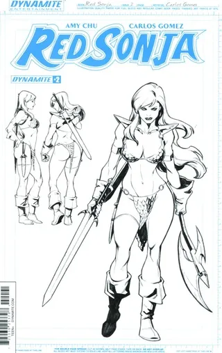 Cover of Red Sonja #2
