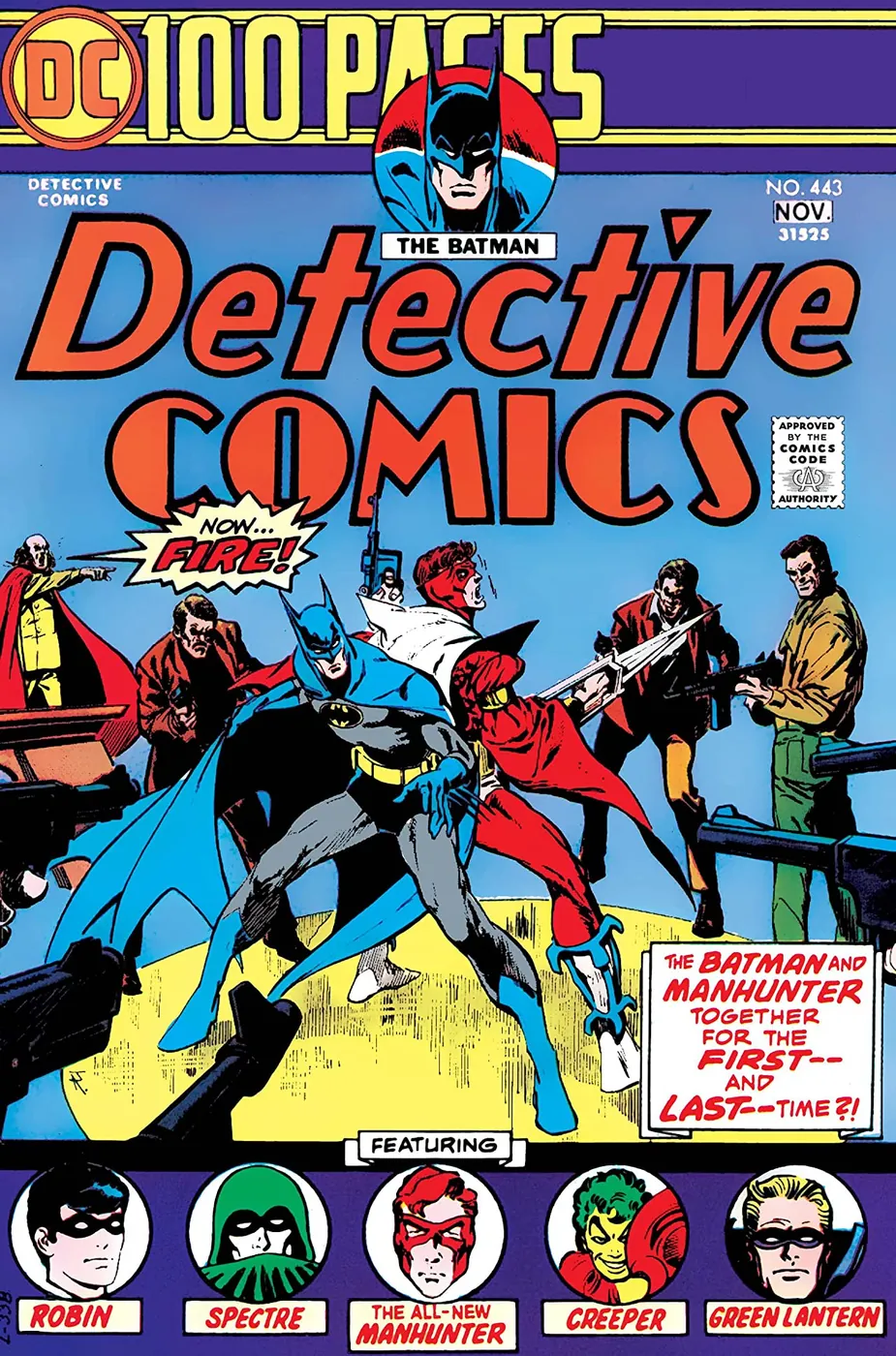 Cover of Detective Comics #443