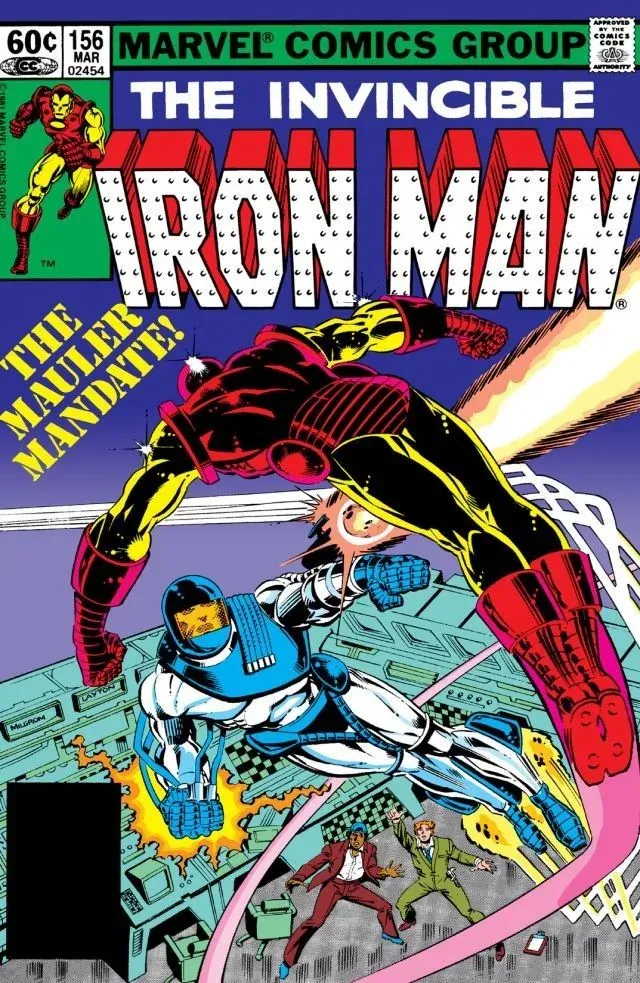 Cover of Iron Man #156
