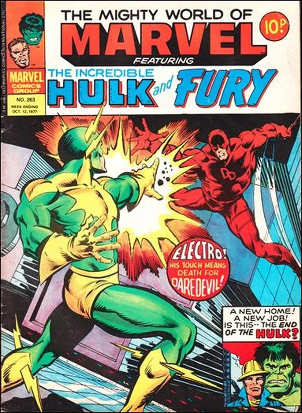 Cover of The Mighty World of Marvel #263