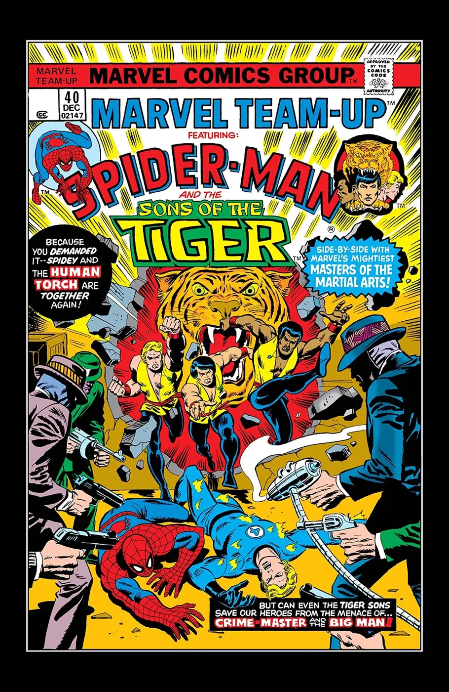 Cover of Marvel Team-Up #40