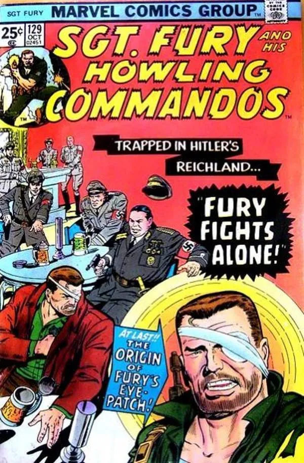 Cover of Sgt. Fury and His Howling Commandos #129