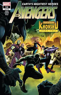 Cover of Avengers #34 (734)